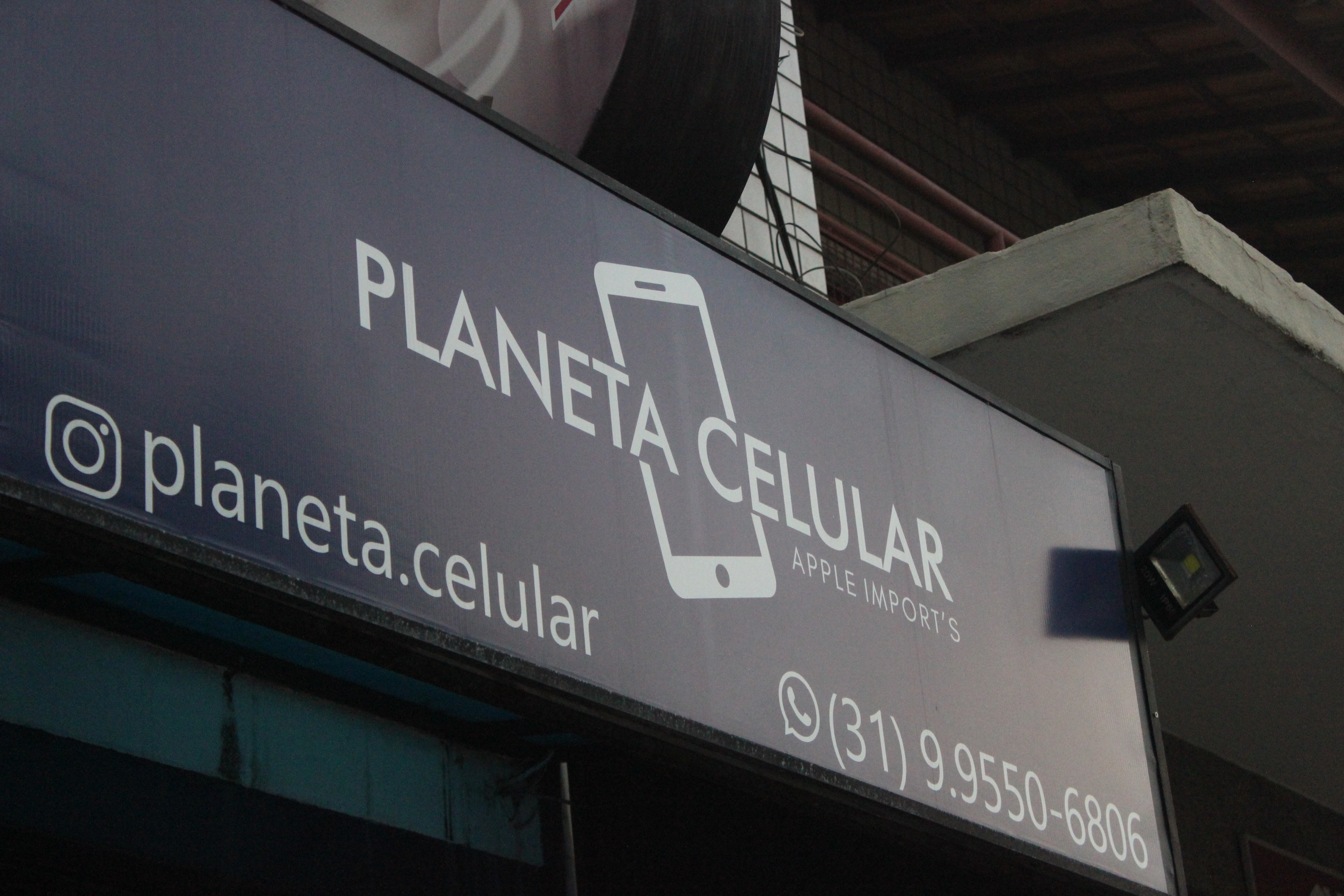 Fachada da Planeta Celular Assistência Técnica em Sete Lagoas/MG
